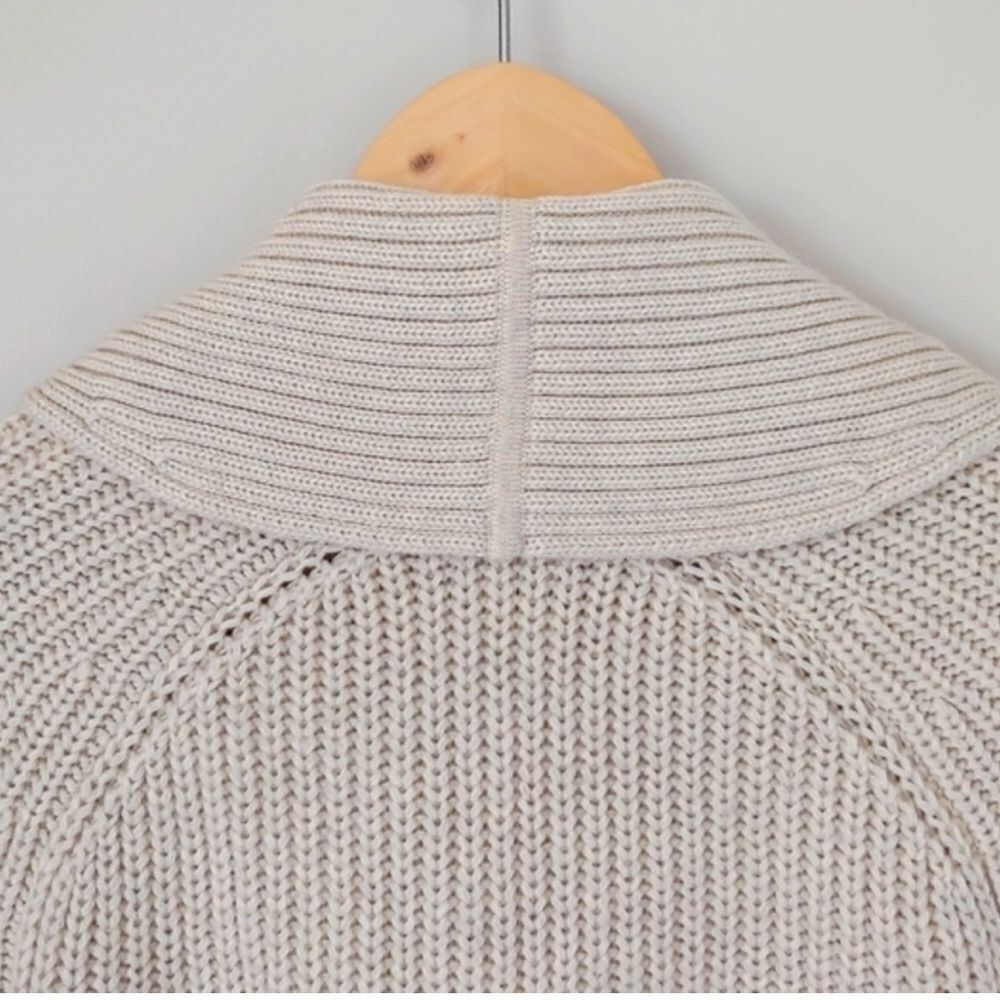 Aritzia Wilfred Tisserand Long Rib Knit Cardigan Sweater Merino Wool Size S - Picture 11 of 15